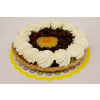 vruchten slagroom vlaai cake bodem